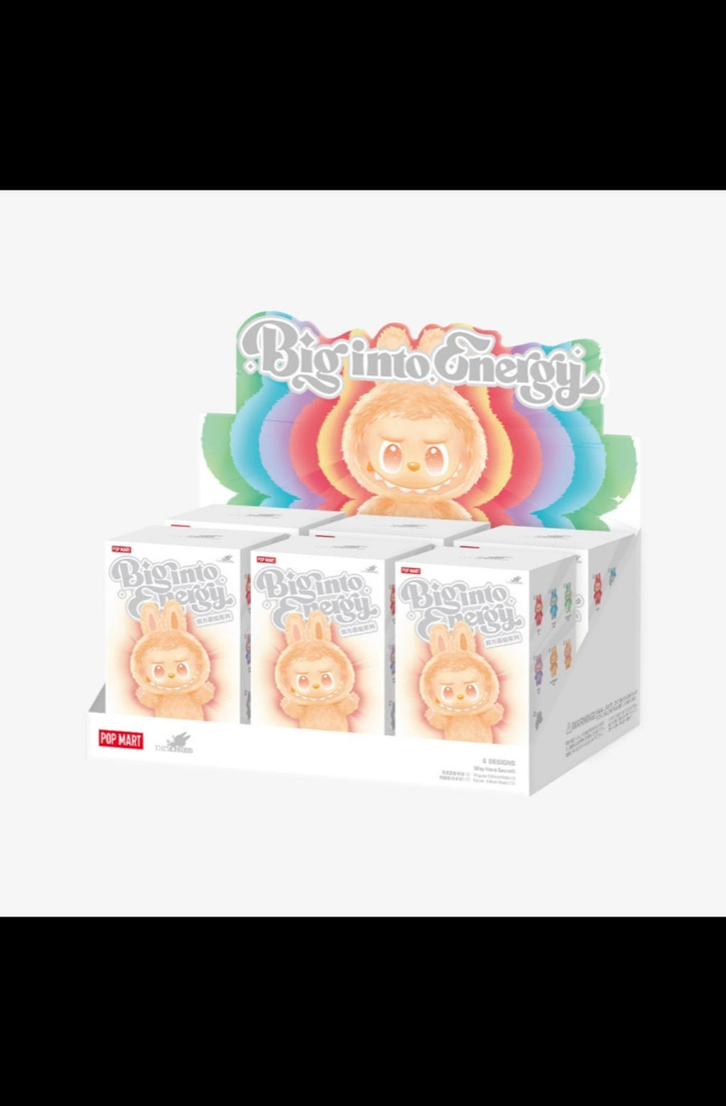 THE MONSTERS (Labubu) Big into Energy Series-Vinyl Plush Pendant Blind Box